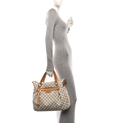 Damier Azur Evora Mm Handbag