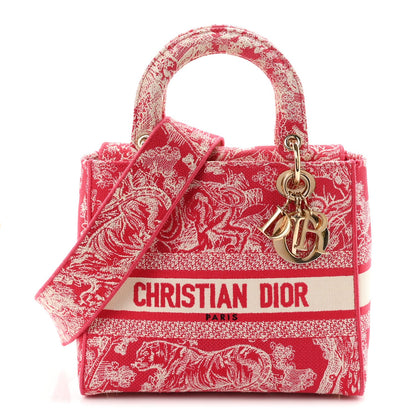 Medium Canvas Handbag - Red