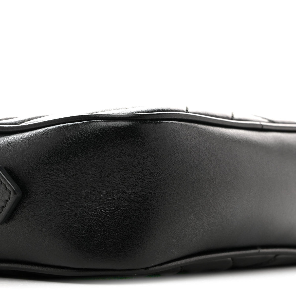 Mini Calfskin Shoulder Bag - Black