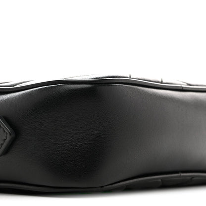 Mini Calfskin Shoulder Bag - Black