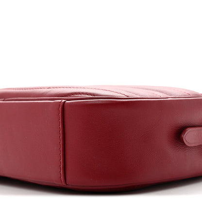 Calfskin Crossbody Bag - Red