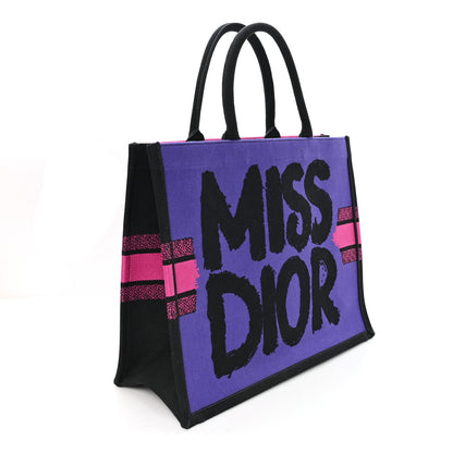 Large Canvas Tote Bag - Red