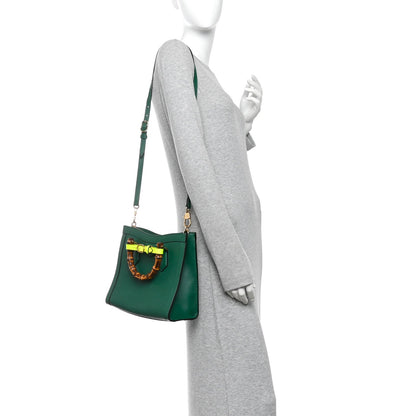Small Calfskin Tote Bag - Green