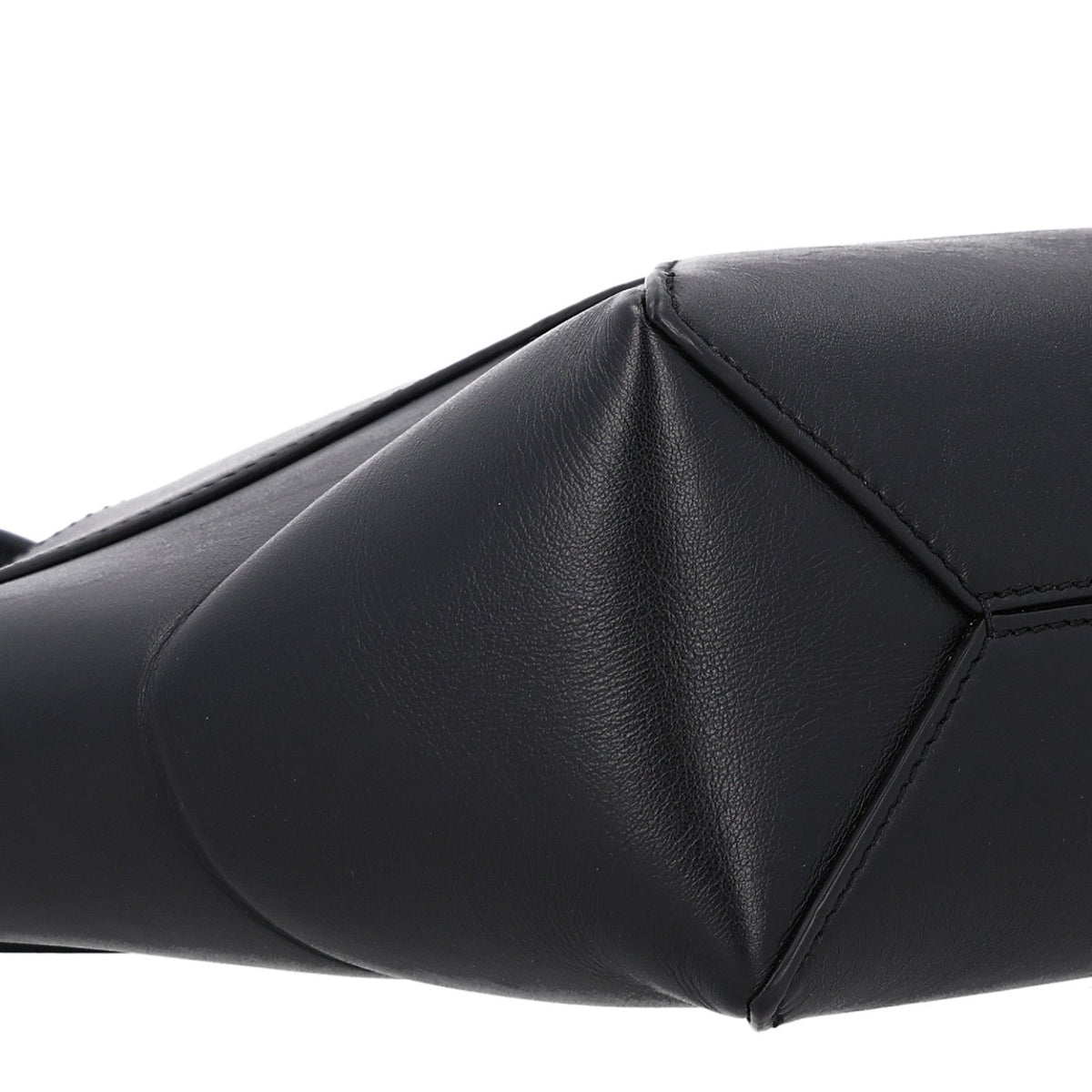 Mini Calfskin Tote Bag - Black