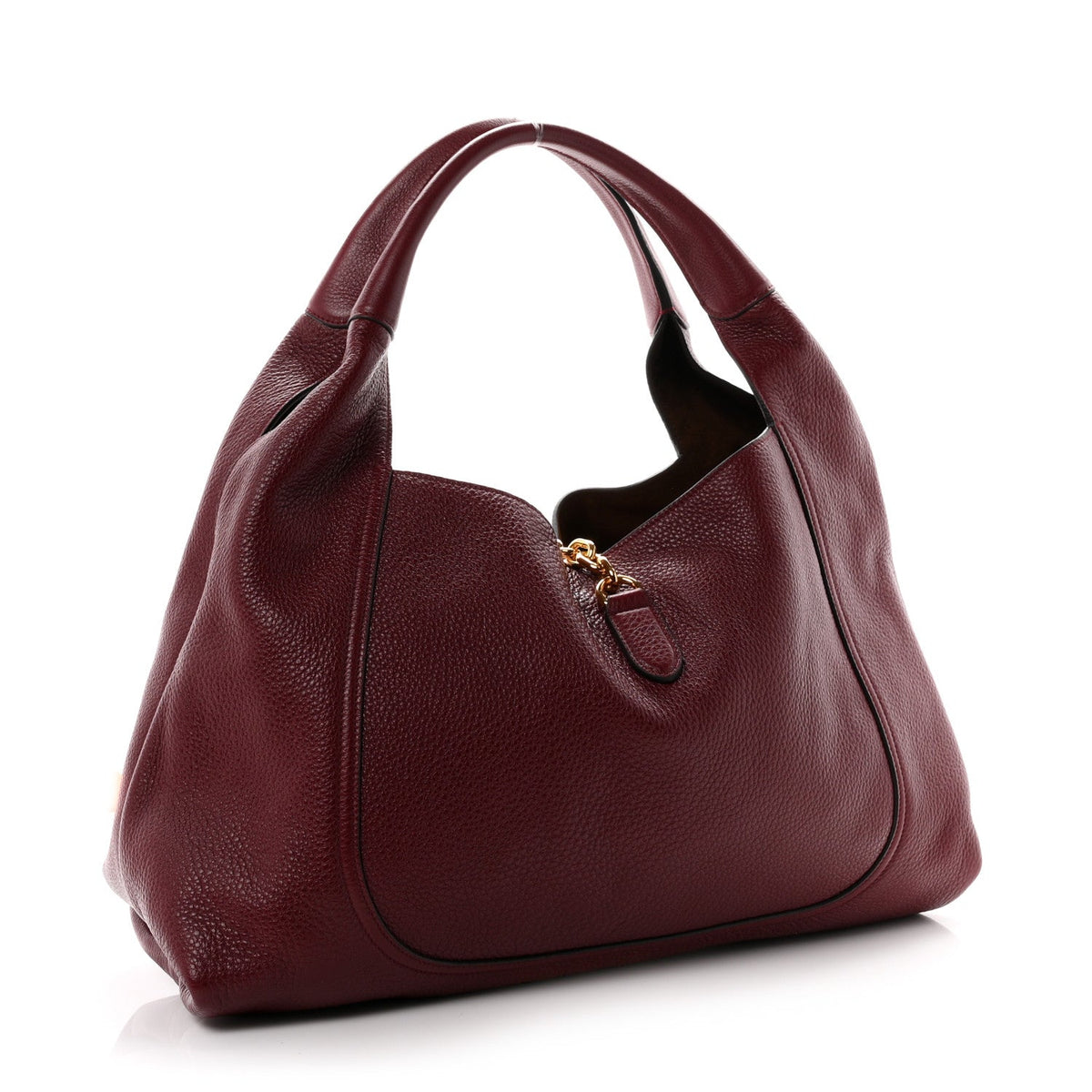 Maxi Calfskin Shoulder Bag - Red