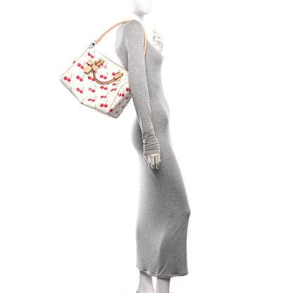 Lv X Tm Monogram Cerises Speedy Soft Ban Handbag