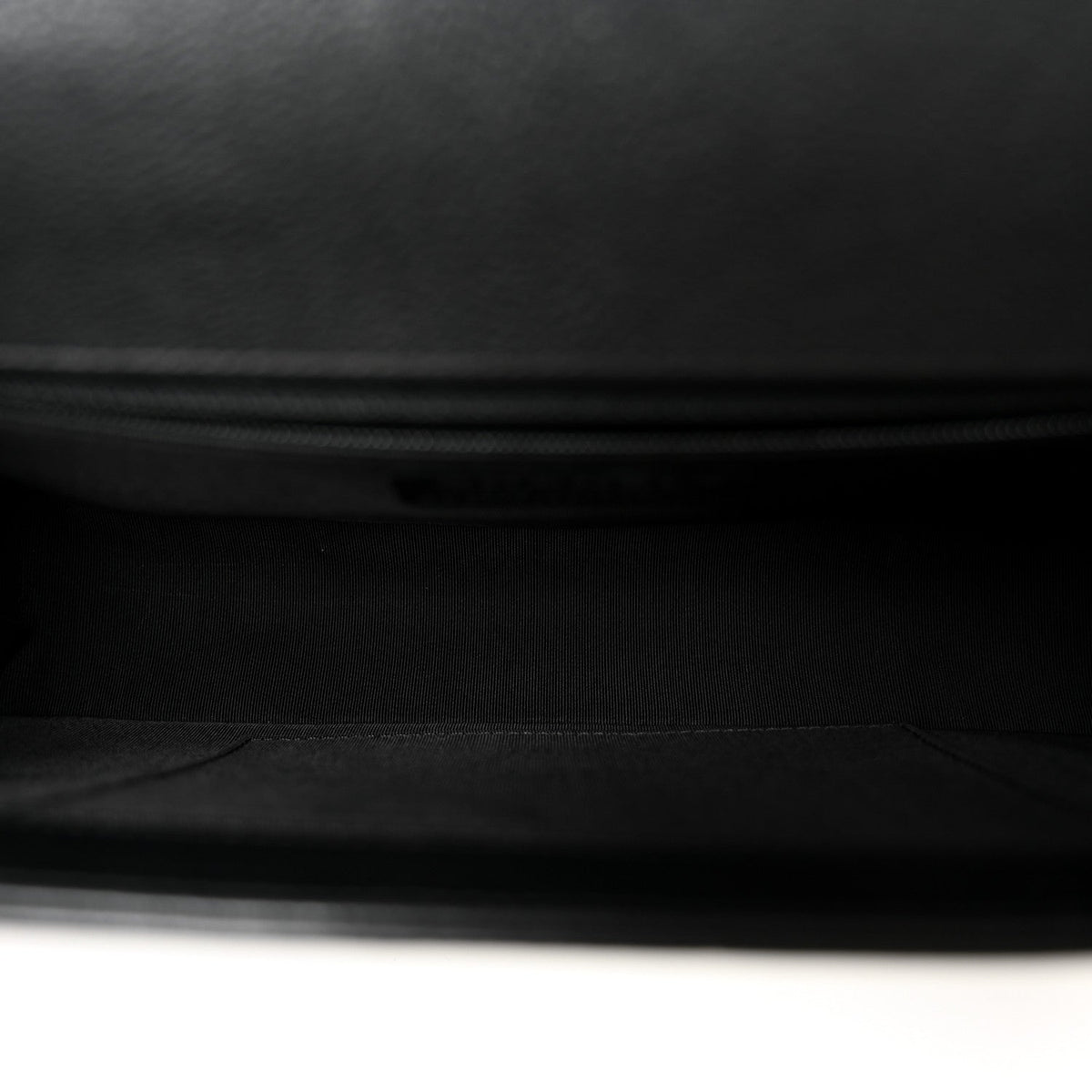 Medium Quilted Calfskin Flap Shoulder Bag - Black