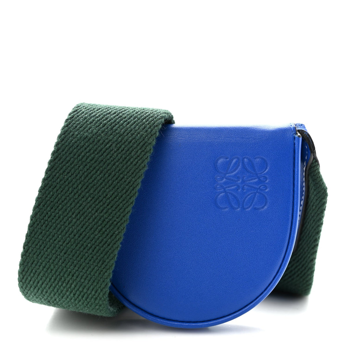 Mini Calfskin Crossbody Bag - Blue