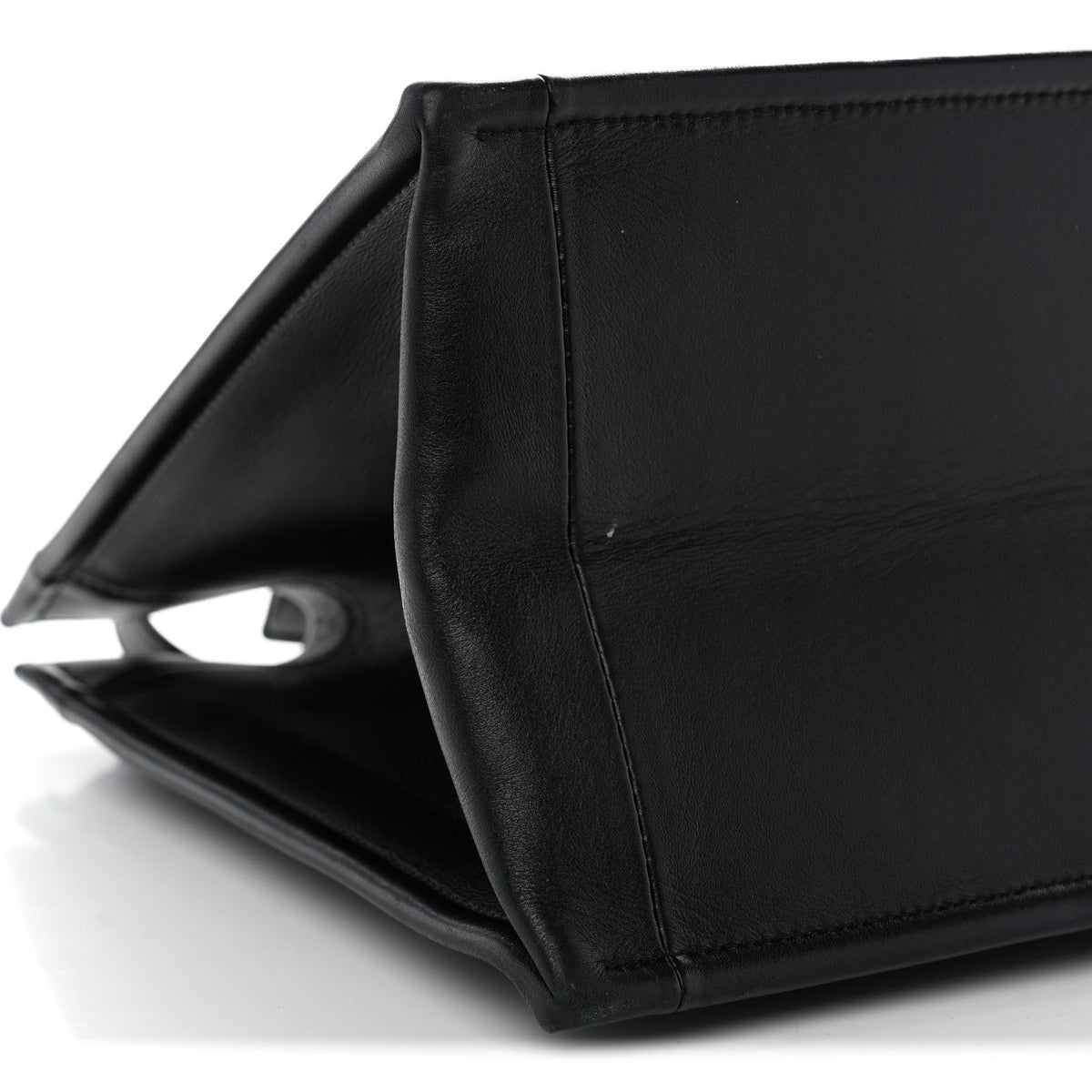 Medium Calfskin Tote Bag - Black