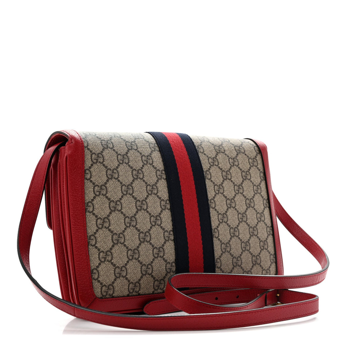 Medium Shoulder Bag - Red