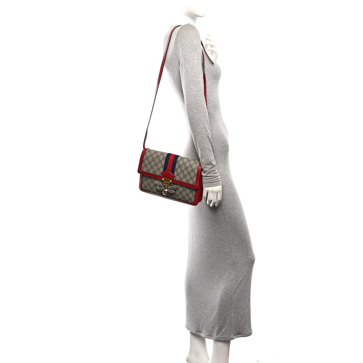 Medium Shoulder Bag - Red