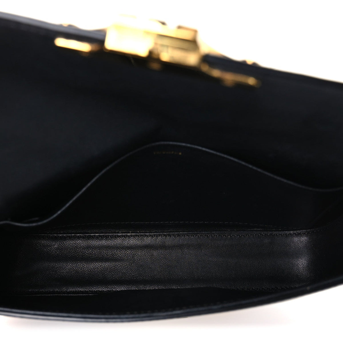 Calfskin Shoulder Bag - Black