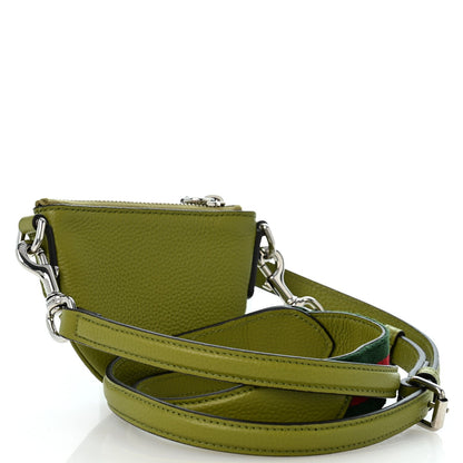 Mini Calfskin Shoulder Bag - Green