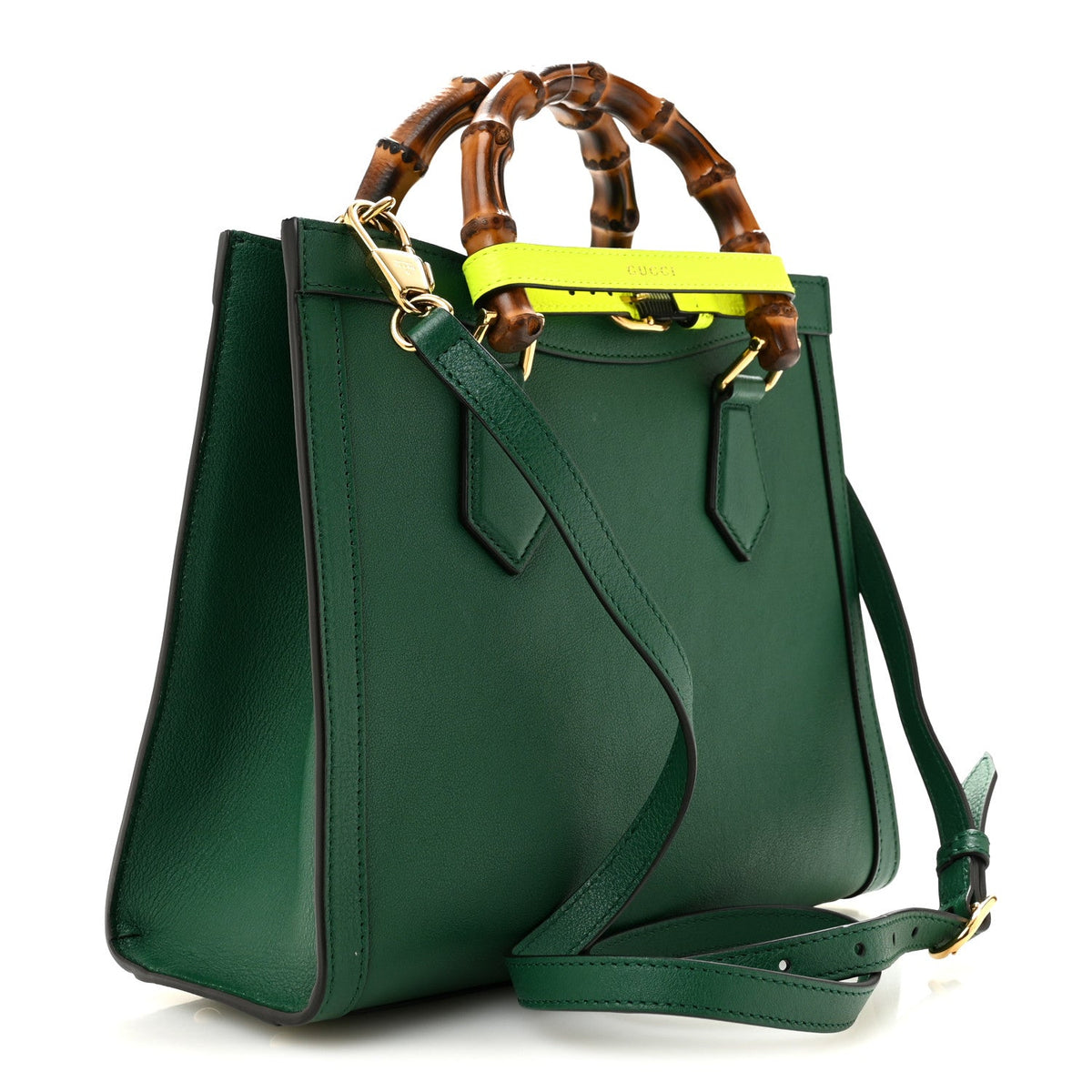 Small Calfskin Tote Bag - Green