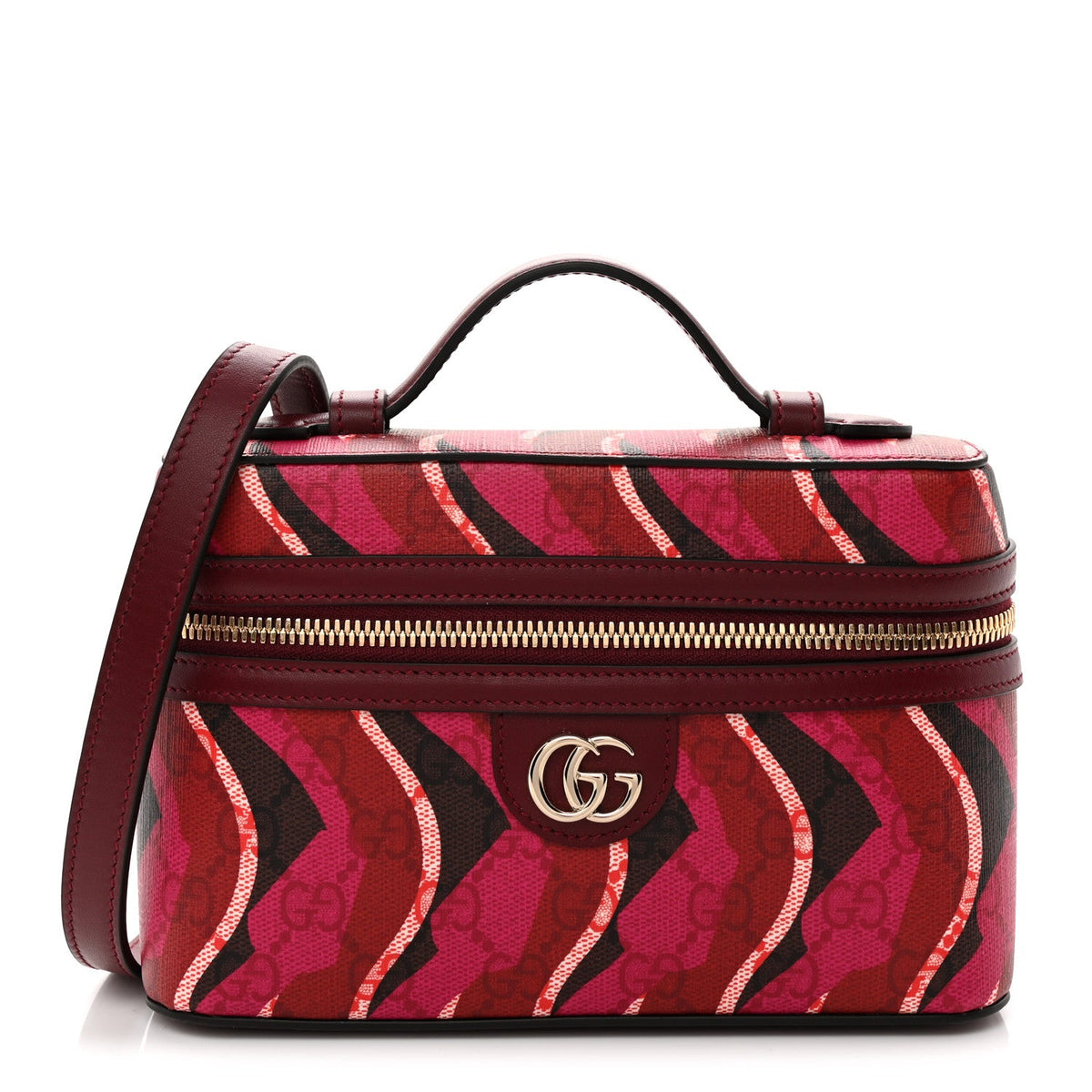 Canvas Shoulder Bag - Red