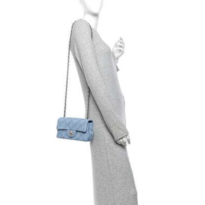 Mini Quilted Flap Shoulder Bag - Tan