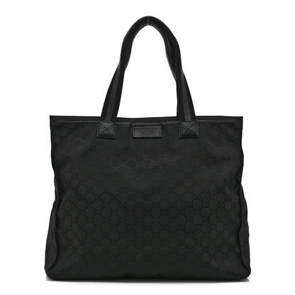 Nylon Tote Bag - Black