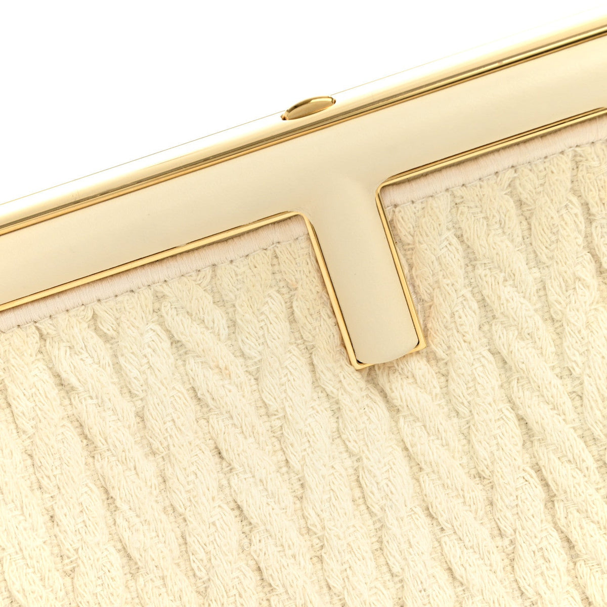 Small Nappa Handbag - White