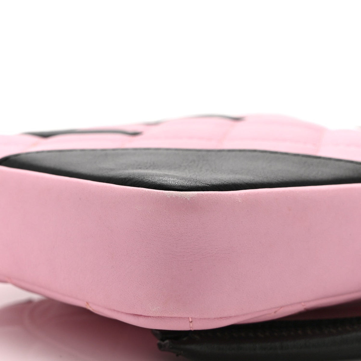 Small Quilted Calfskin Handbag - Pink