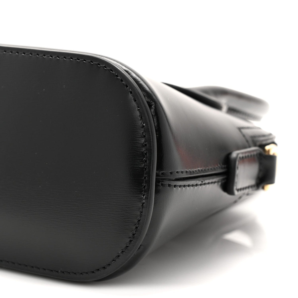Mini Calfskin Handbag - Black
