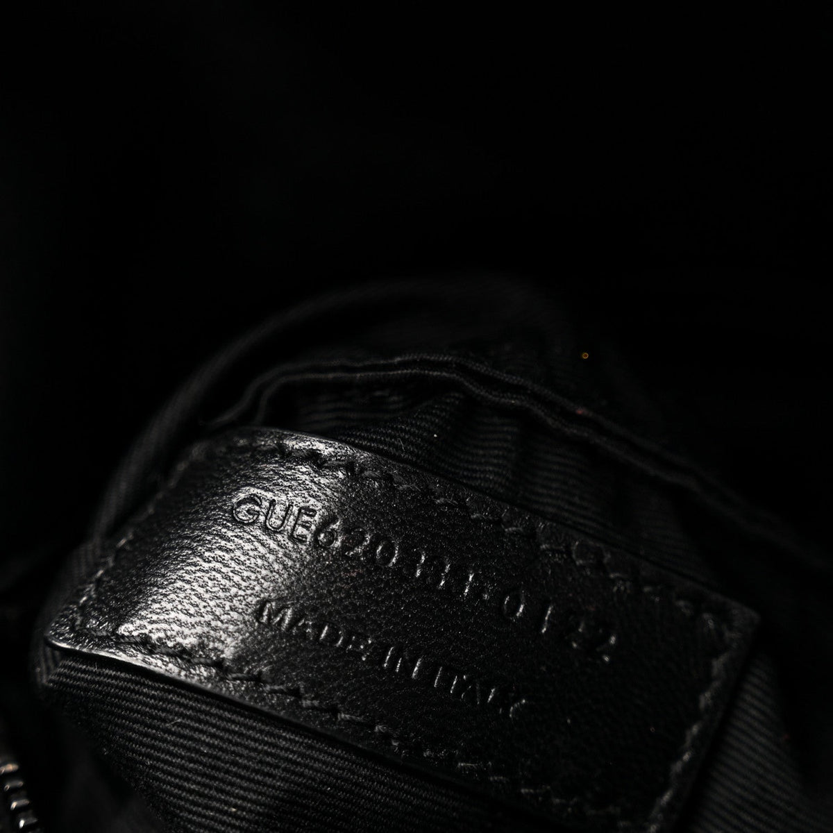 Quilted Lambskin Satchel Bag - Black
