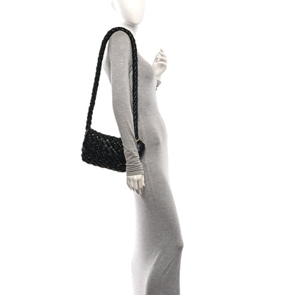 Calfskin Shoulder Bag - Black