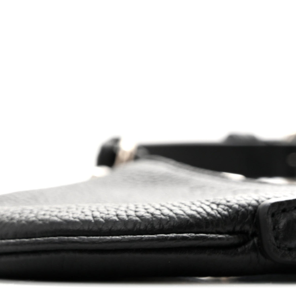 Mini Calfskin Handbag - Black