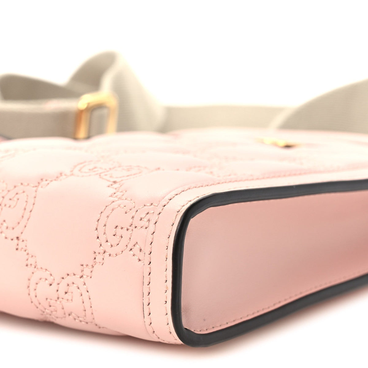 Mini Calfskin Crossbody Bag - Pink