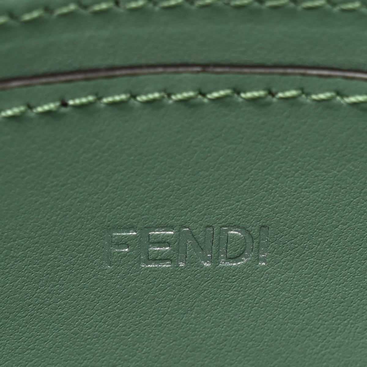 Calfskin Satchel Bag - Green