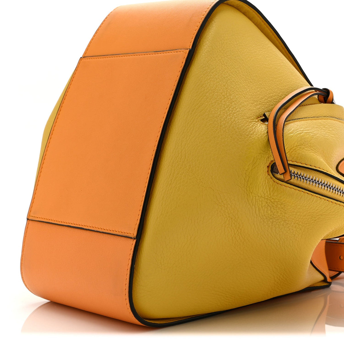 Small Calfskin Shoulder Bag - Yellow