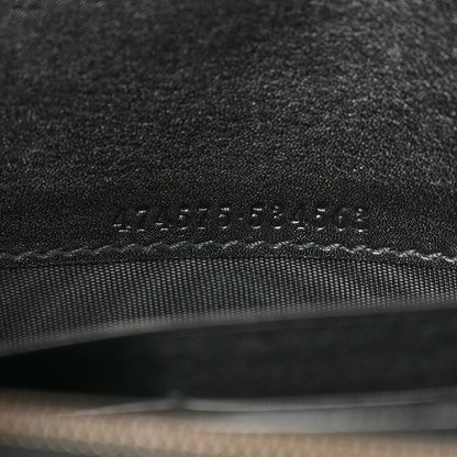 Calfskin Wallet Bag - Black