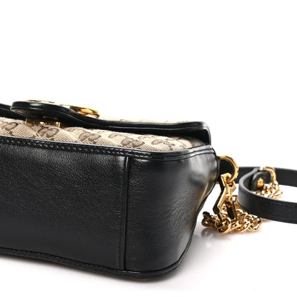 Mini Calfskin Shoulder Bag - Beige