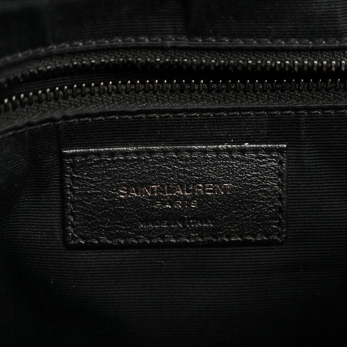 Large Quilted Calfskin Satchel Bag - Black