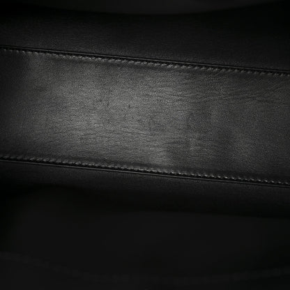 Small Calfskin Handbag - Black