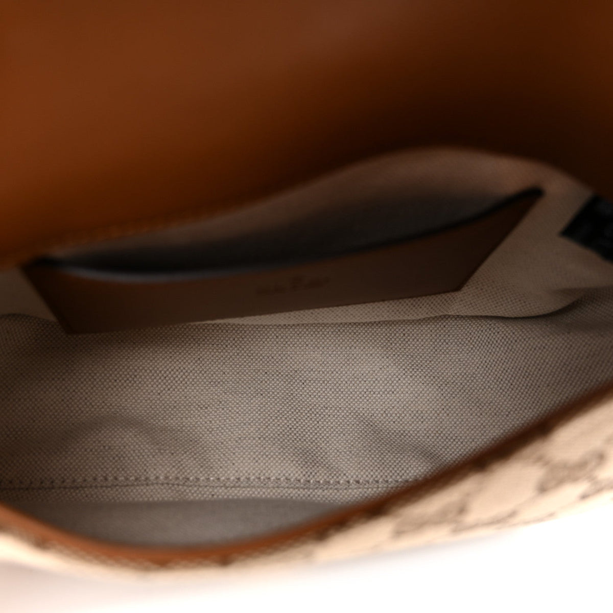 Small Calfskin Shoulder Bag - Beige