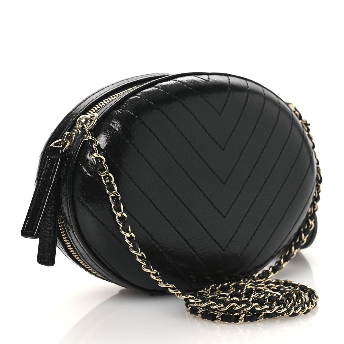 Quilted Lambskin Clutch Bag - Red