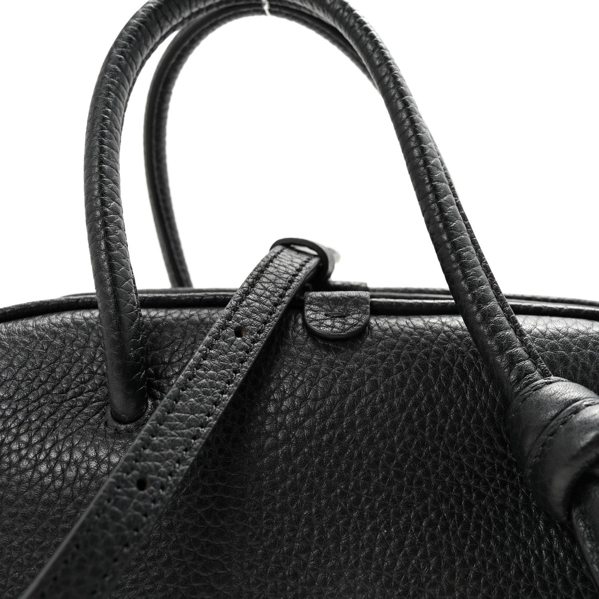 Calfskin Handbag - Black