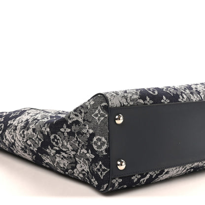 Monogram Tapestry Grand Sac Bleu Handbag