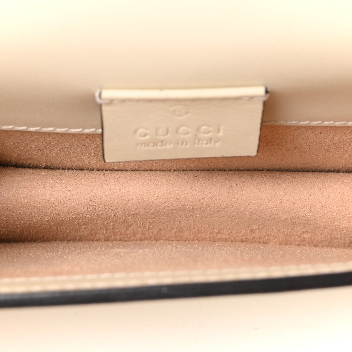 Mini Calfskin Shoulder Bag - White