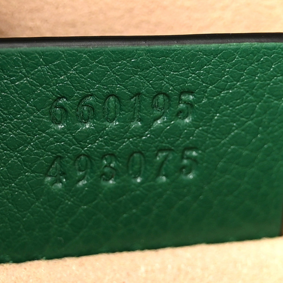 Small Calfskin Tote Bag - Green