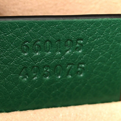 Small Calfskin Tote Bag - Green