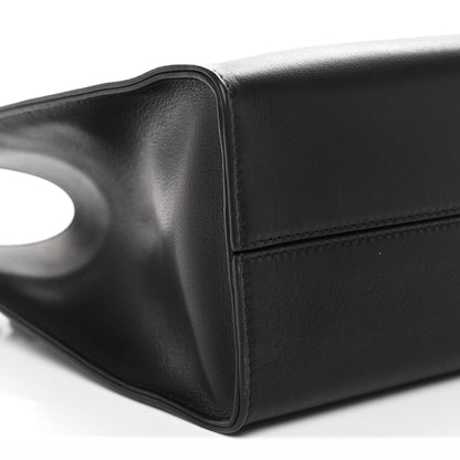 Small Calfskin Handbag - Black