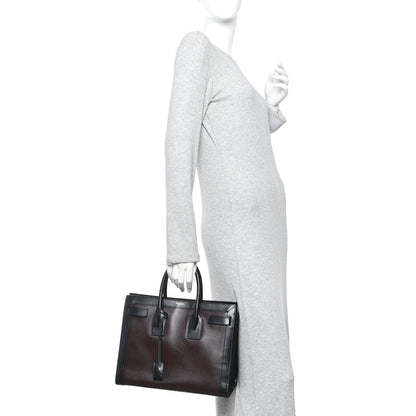 Small Calfskin Handbag - Black