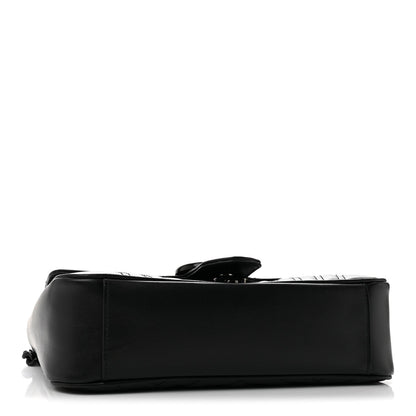 Small Calfskin Shoulder Bag - Black