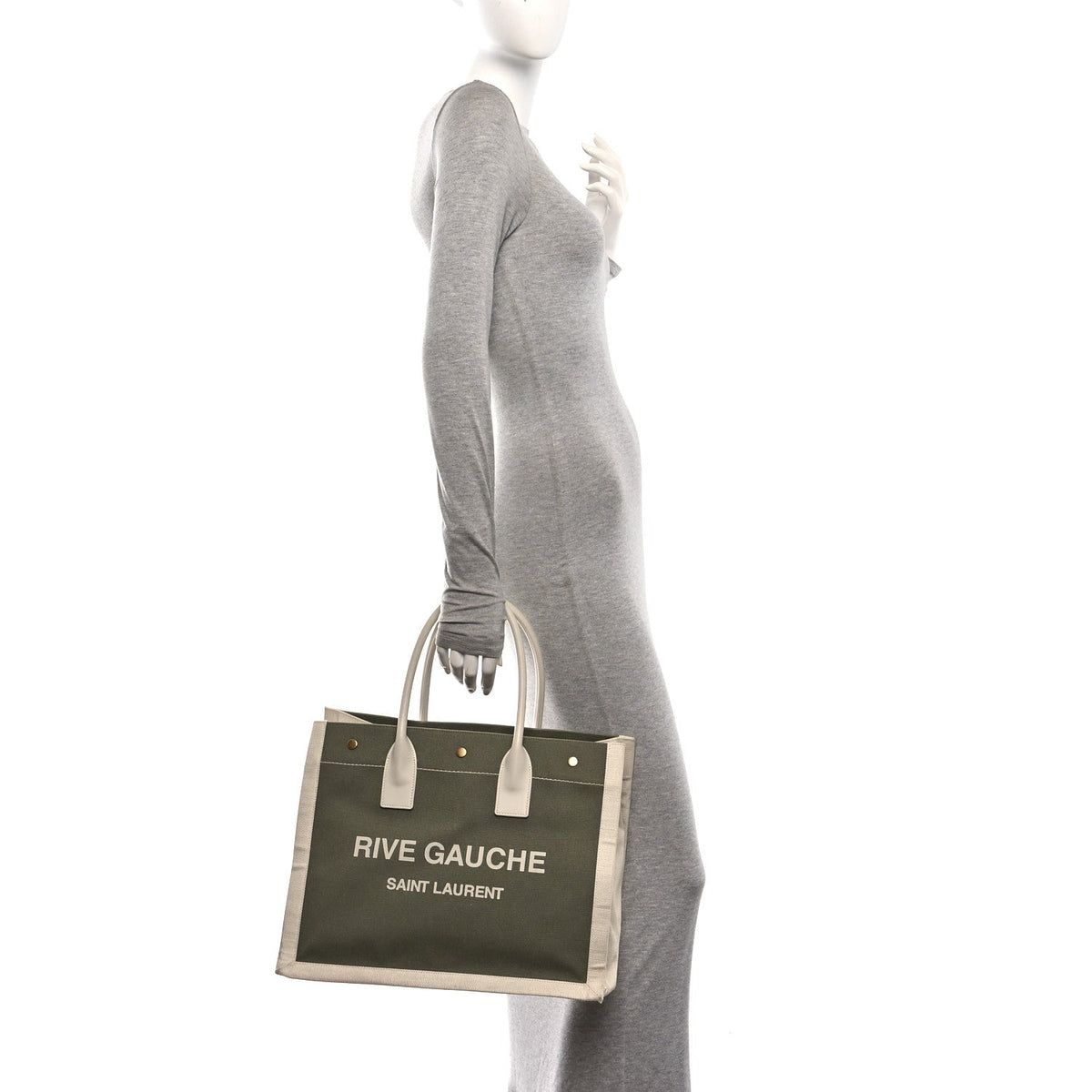 Small Calfskin Tote Bag - Green
