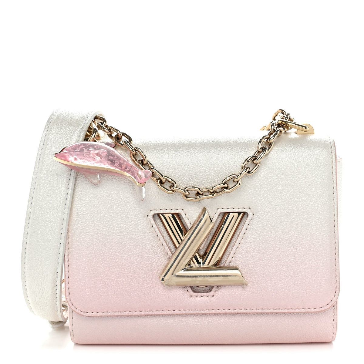 Calfskin Shoulder Bag - Pink