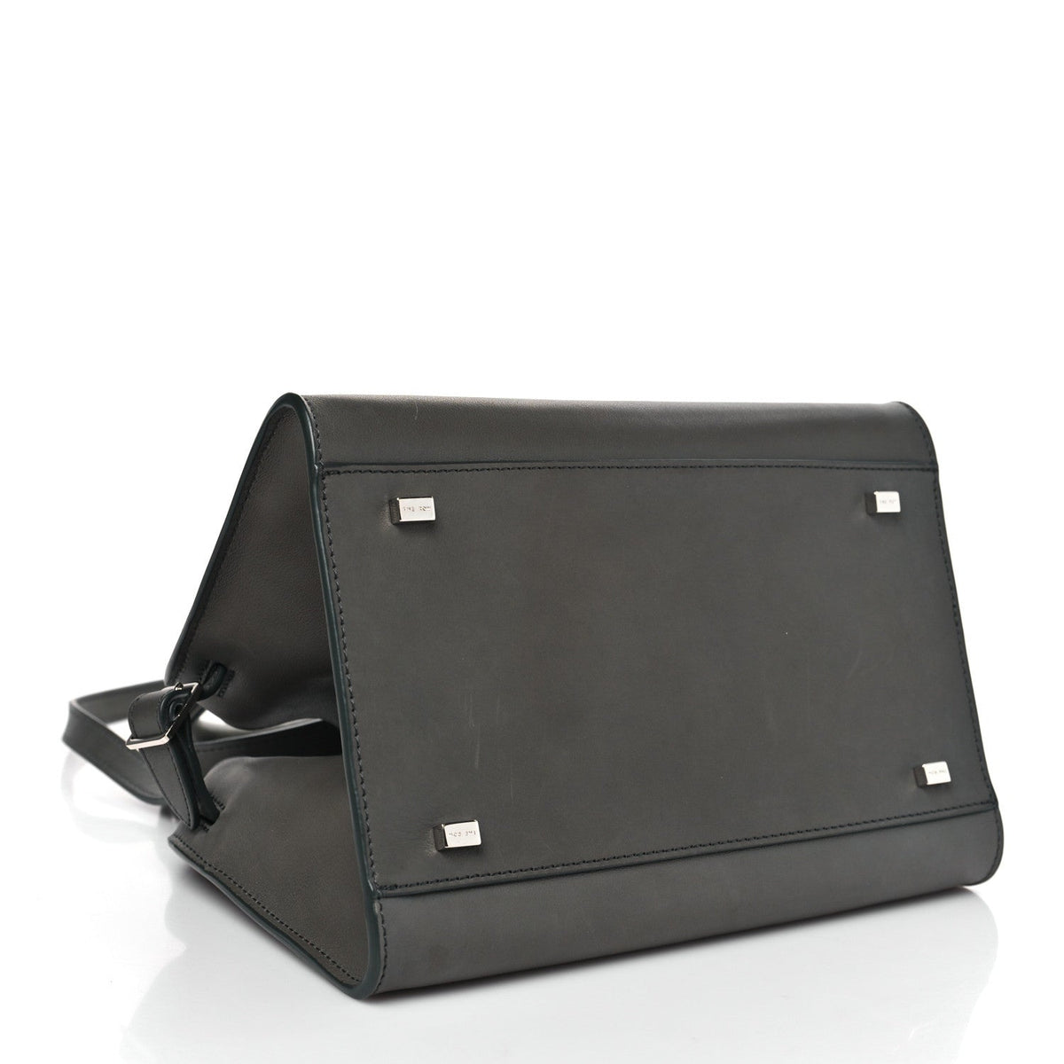 Calfskin Handbag - Grey
