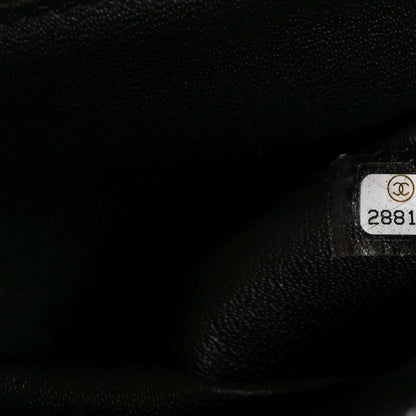 Quilted Calfskin Handbag - Black