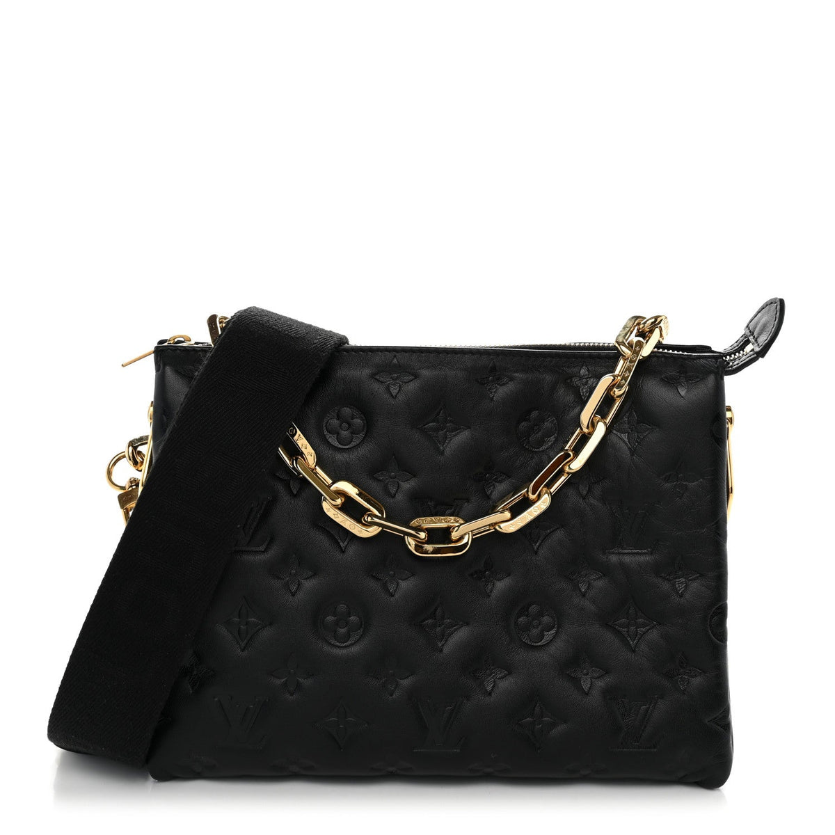 Lambskin Handbag - Black