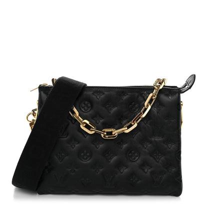 Lambskin Handbag - Black